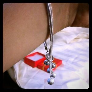 Khols Christmas Silver Dangle Bracelet
